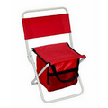 Folding Chair with Storage Compartment